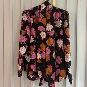 Ann Taylor Floral Blouse